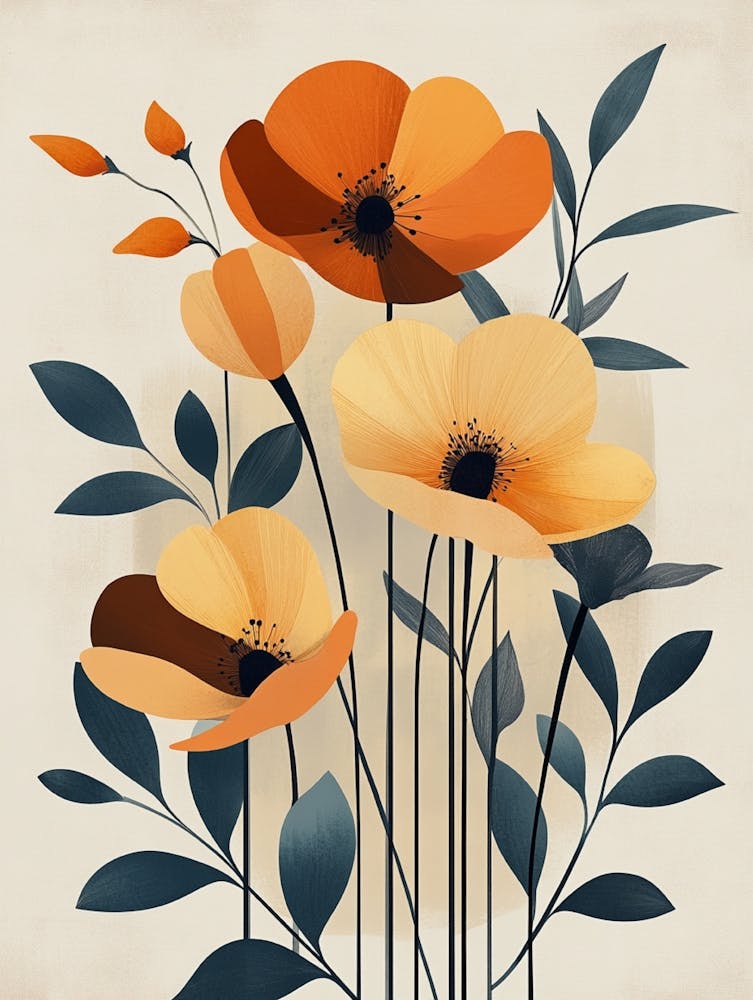 Poppies Canvas Print 3