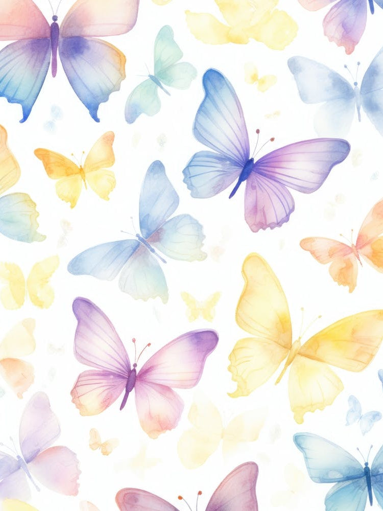 Watercolor Butterflies 7