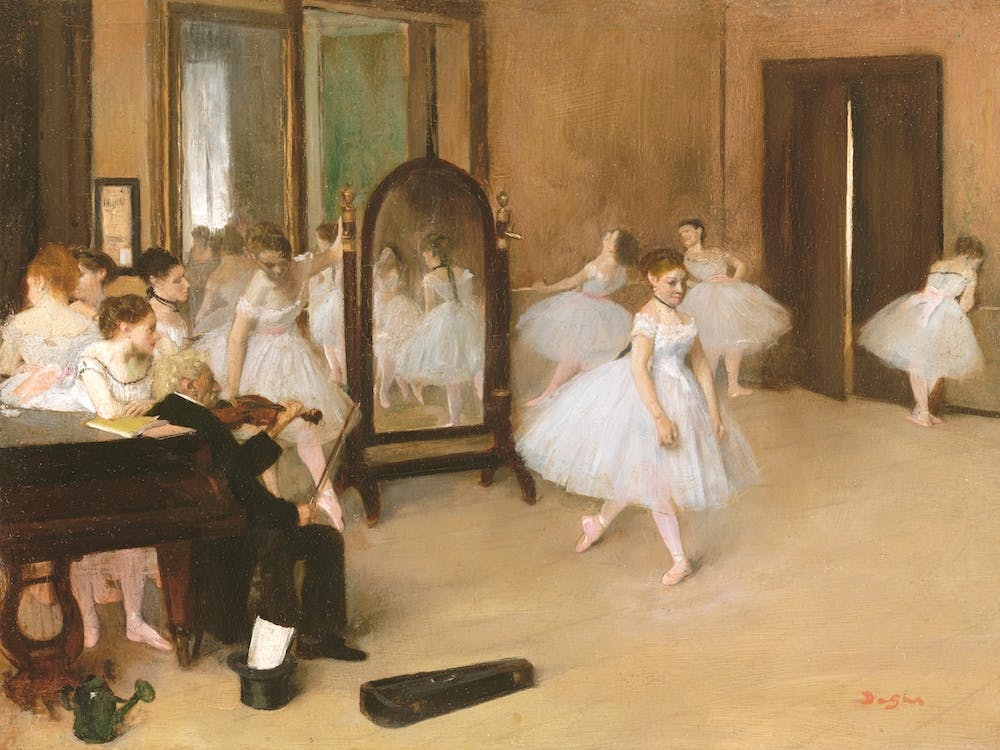 The Dancing Class, Edgar Degas