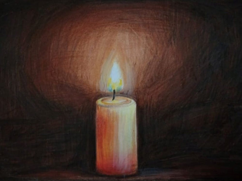 Candle drawing