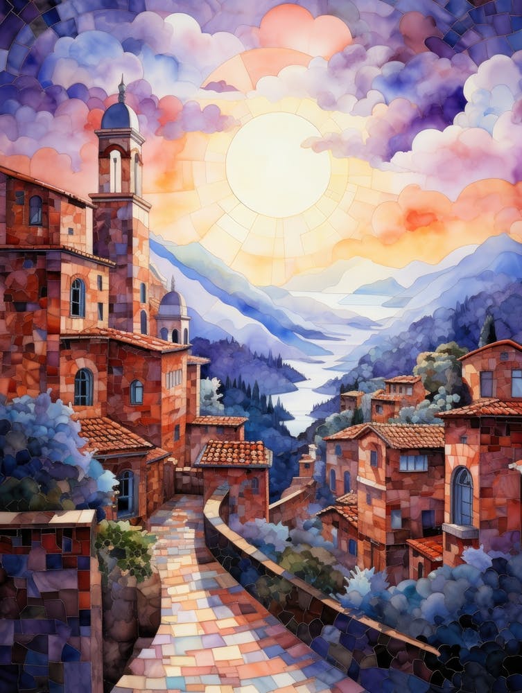Coucher de Soleil et Paix