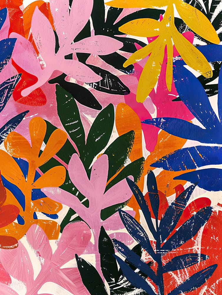 Dynamic Rainforest Matisse Style