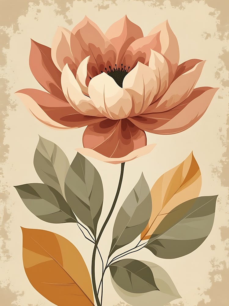 Romantic Botanical Composition