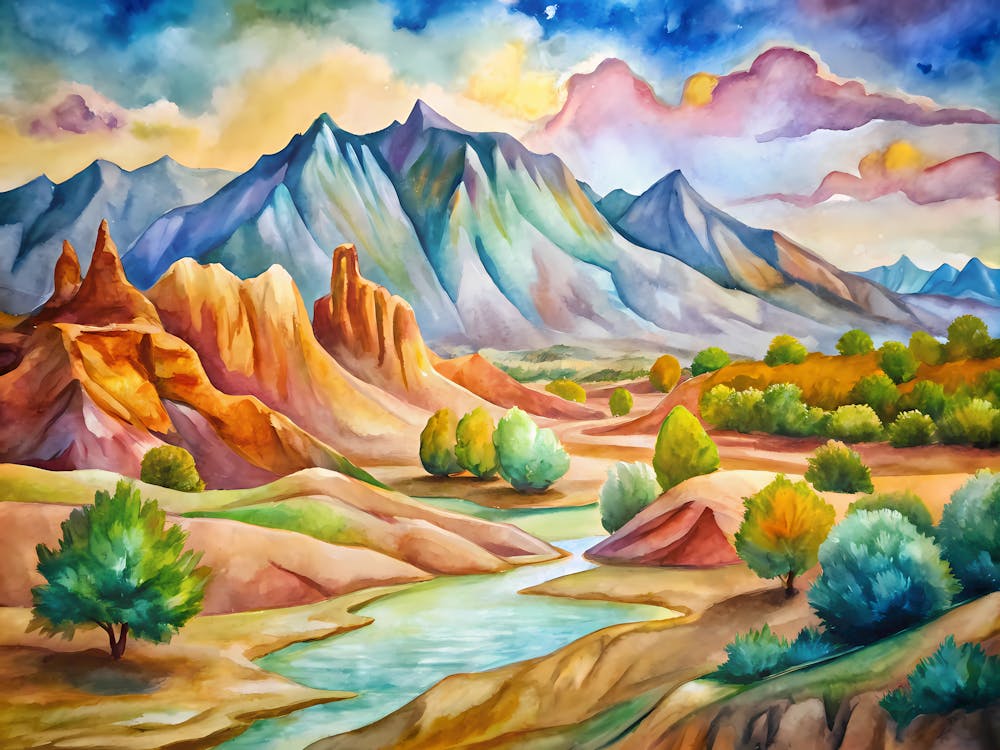 Van Gogh Zarafshan National Park Uzbekistan