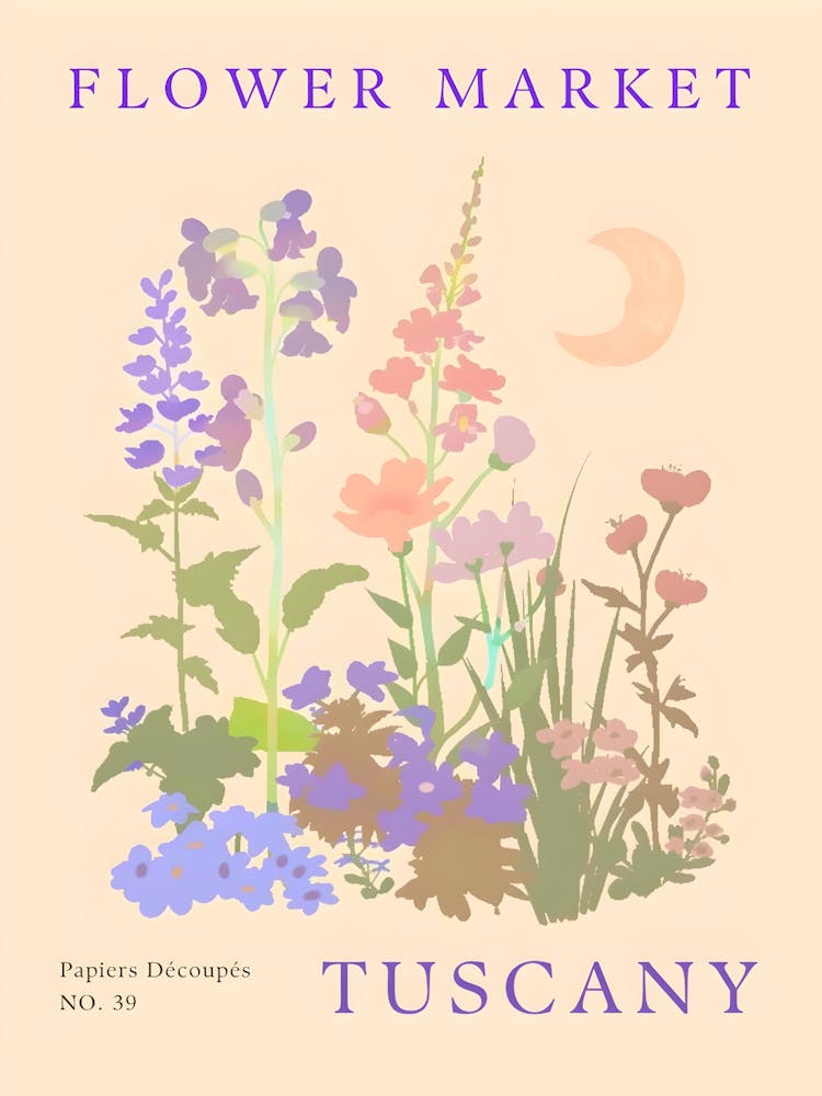 Flower Market Tuscany