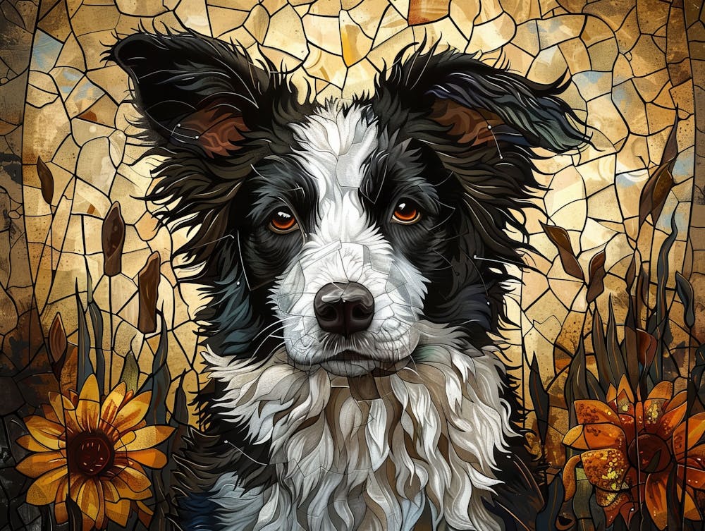 Border Collie Fine Art Portrait 2