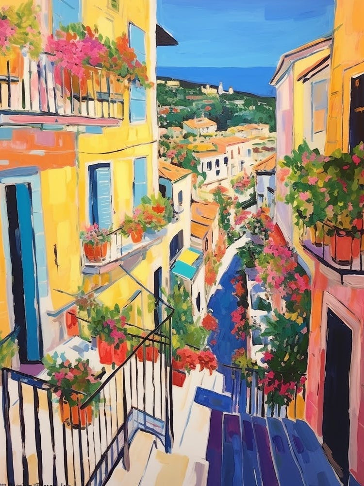 Sorrento Italy 2 Fauvist Painting
