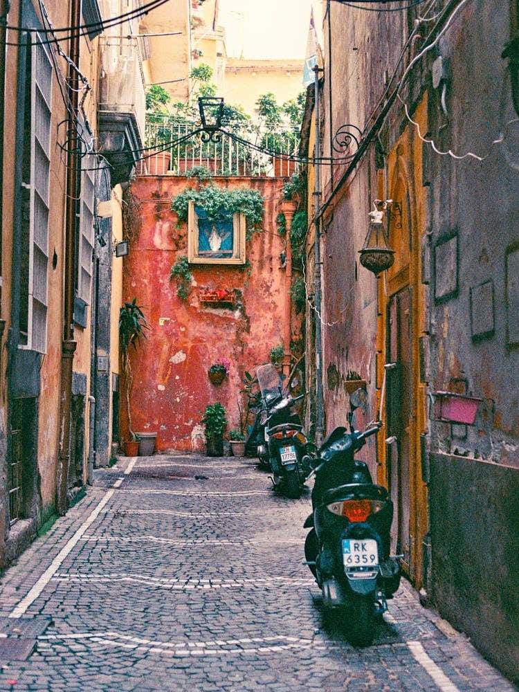 Alleyway In Naples