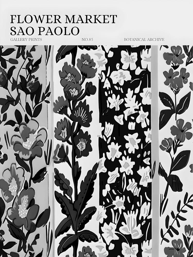 Flower Market Sao Paolo