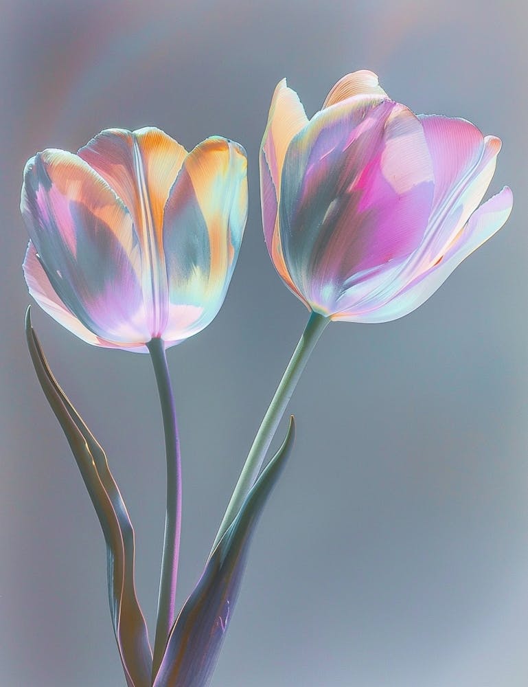 Iridescent Flower Tulip 5