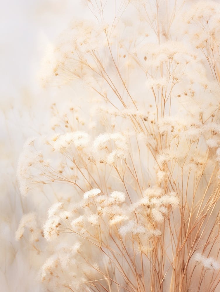Boho Dried Flowers Babys Breath 4