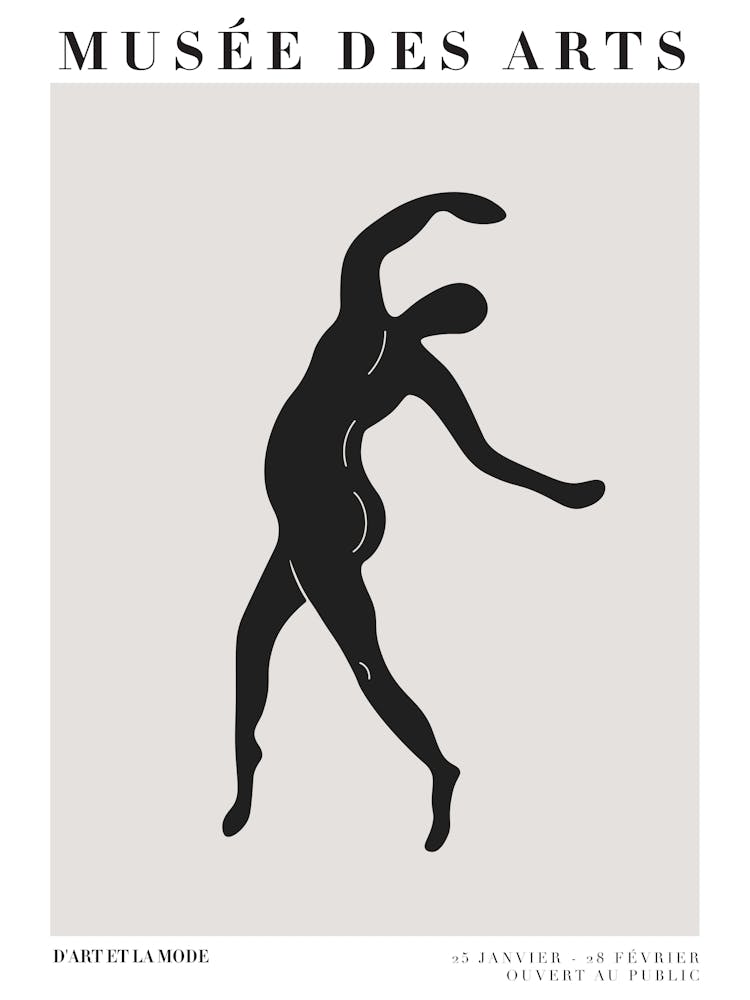 Musée d'Art Marron et Noir 1