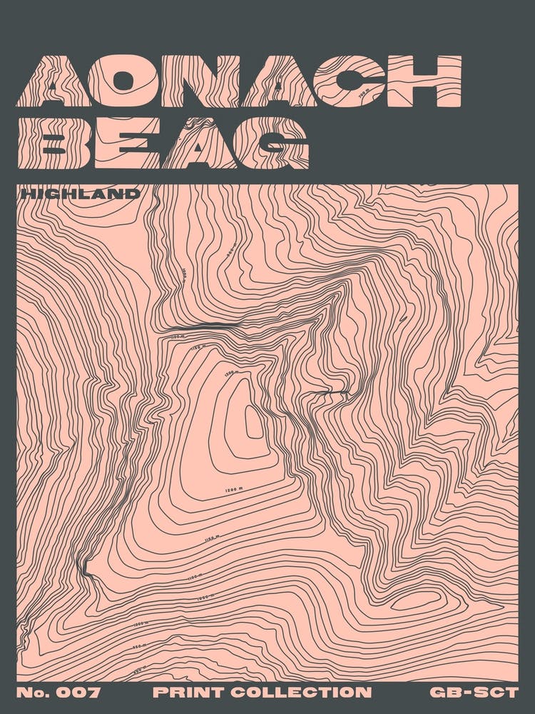 Aonach Beag - Scottish Munro Mountain