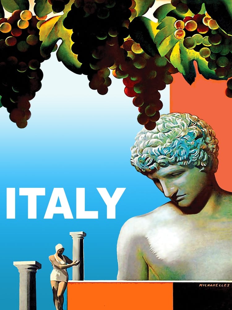 Italy, Land Of Fine Art And Wine