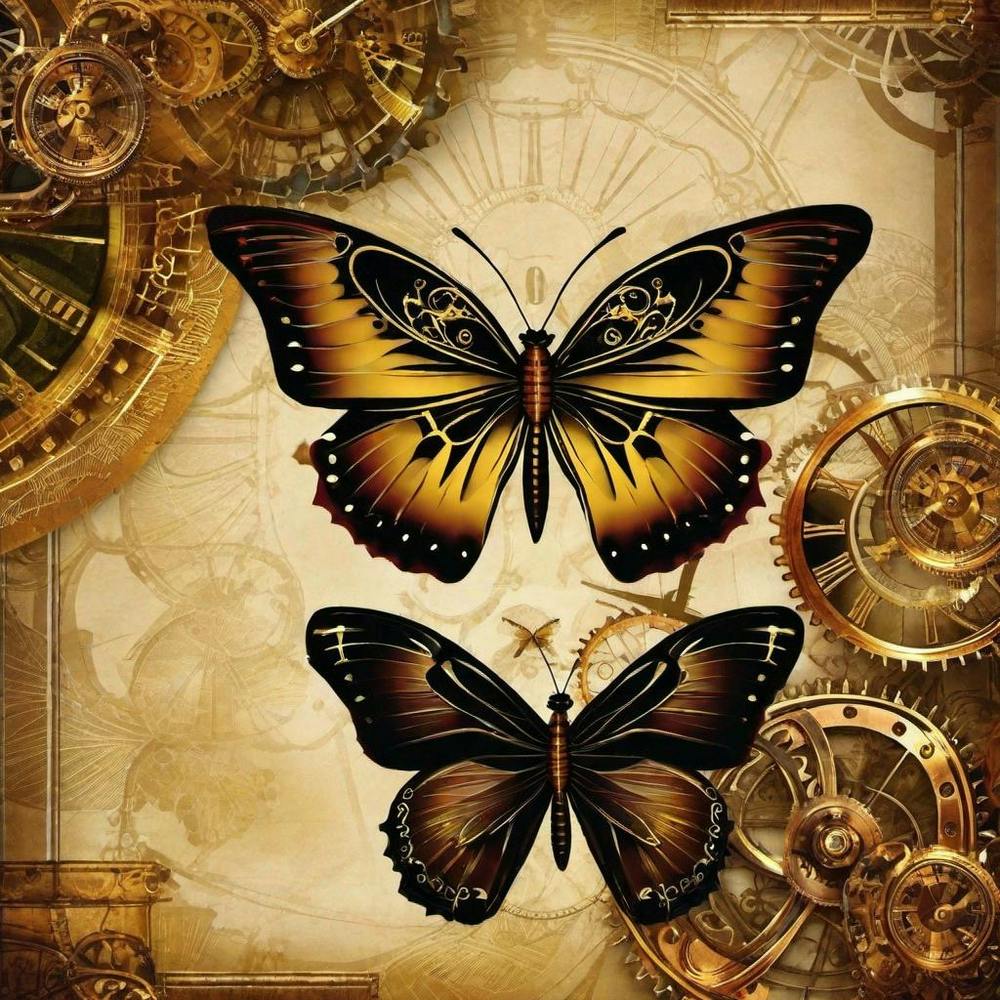 Steampunk Butterflies