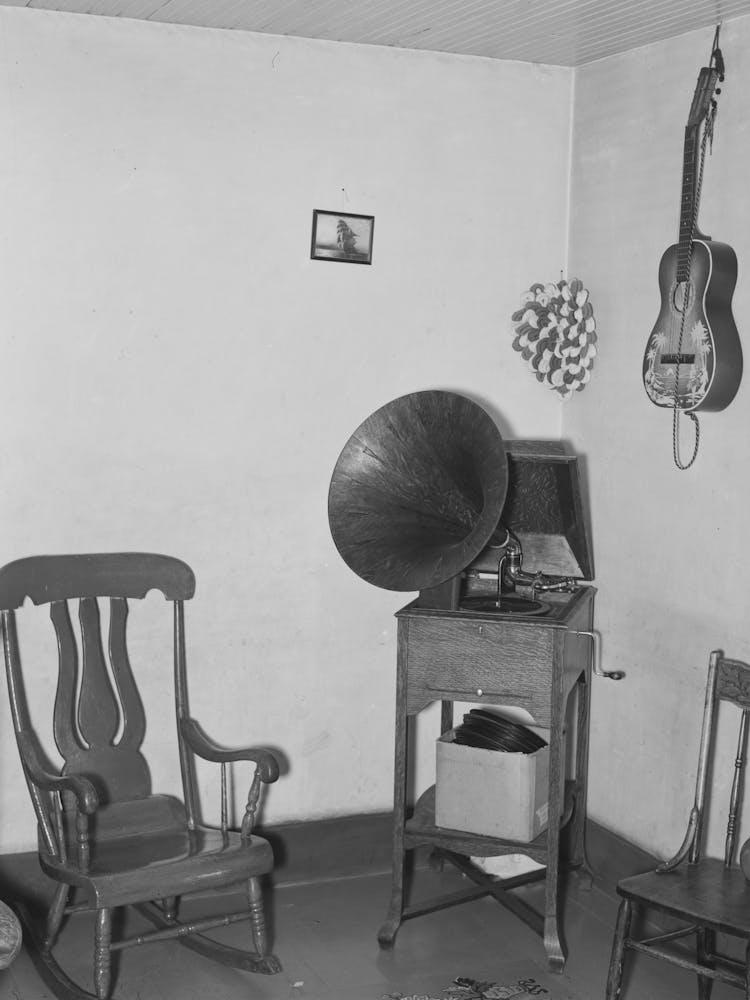Corner Of Living Room In Magney Monger S Farm House, Ellisville Township, Williams County, North