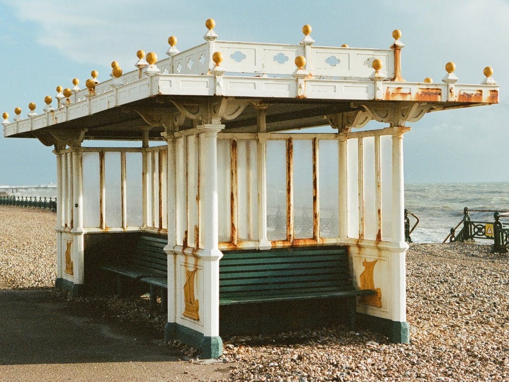 Old Hut On The Beach