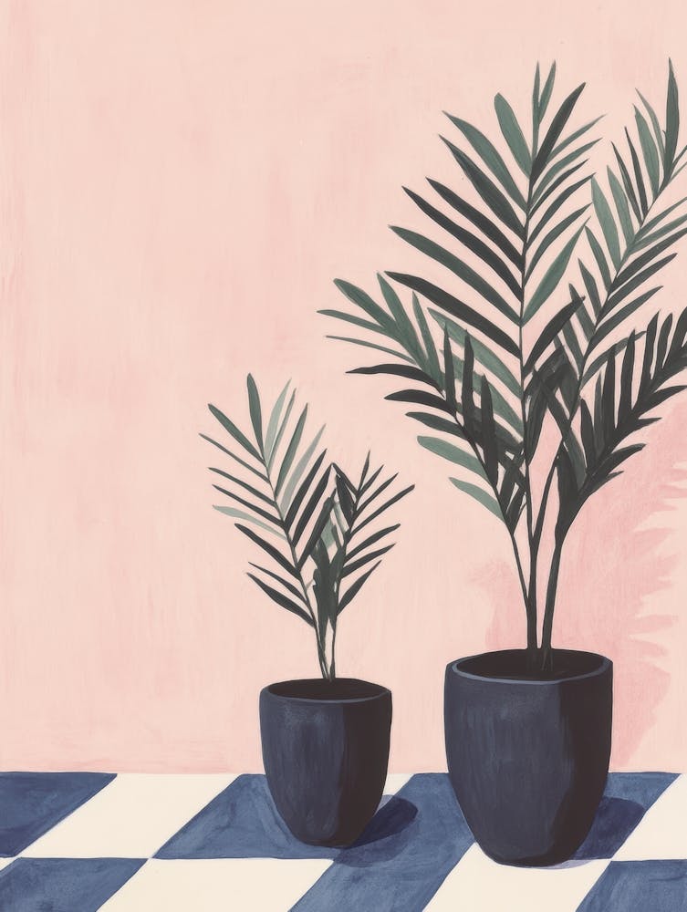 Two Potted Plants 5