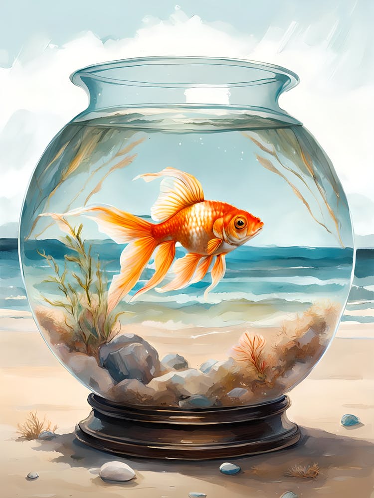 Goldfish In A Bowl