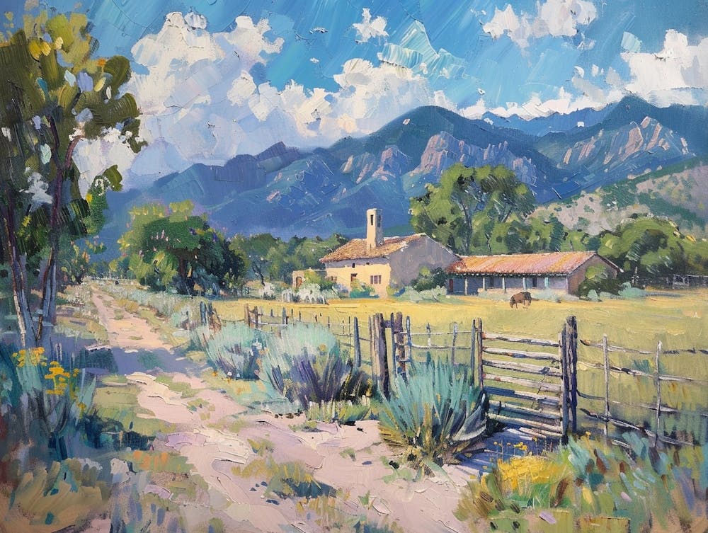Western Landscapes Santa Fe New Mexico 1