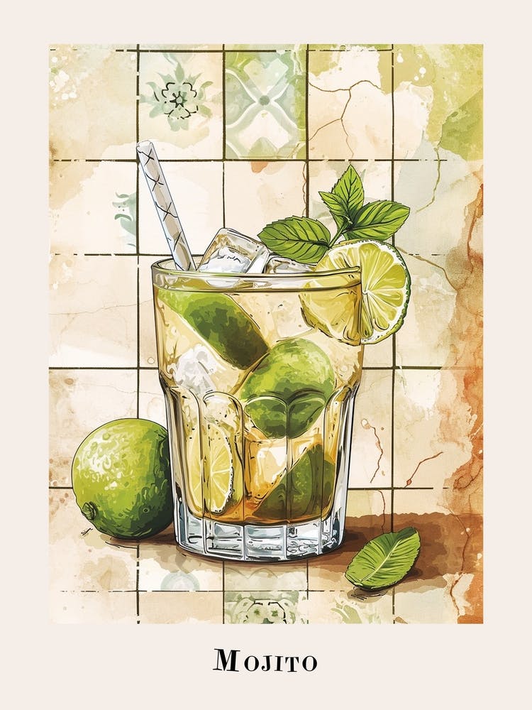Mojito Tile Poster 7
