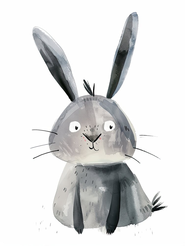 Bunny Hugs Children Prints & Kids Posters