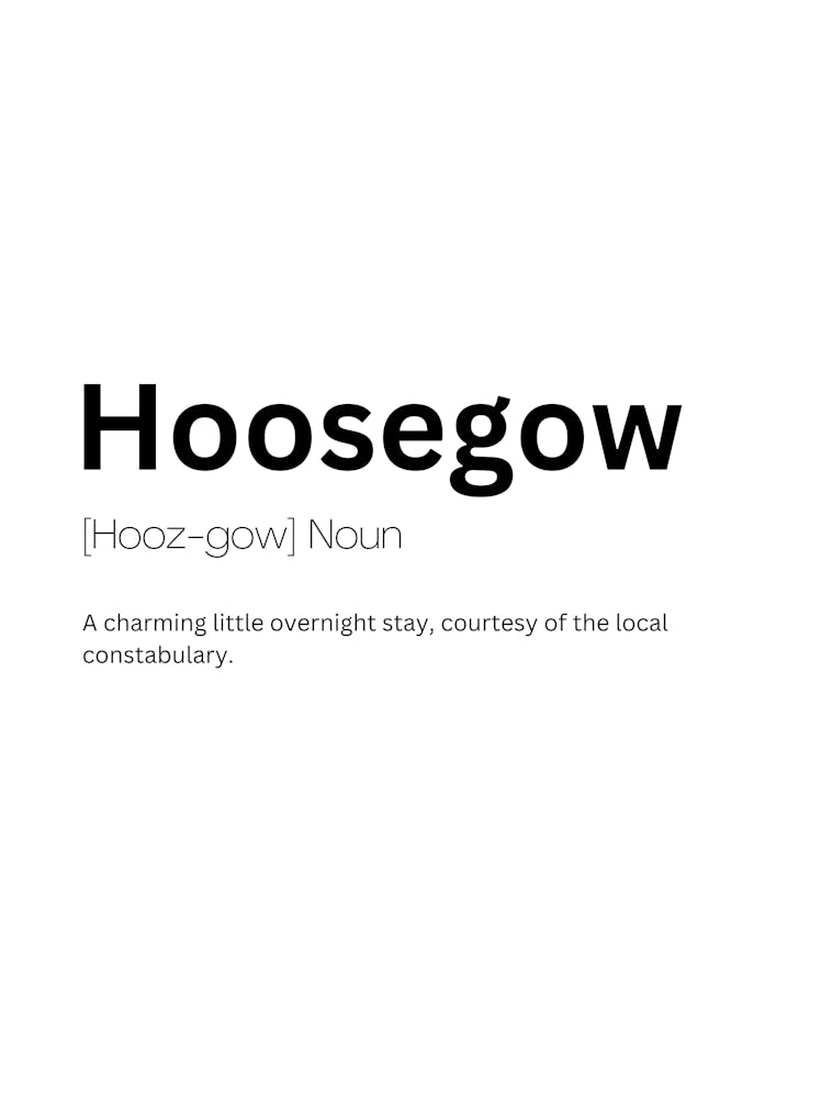 Hoosegow Definition Meaning
