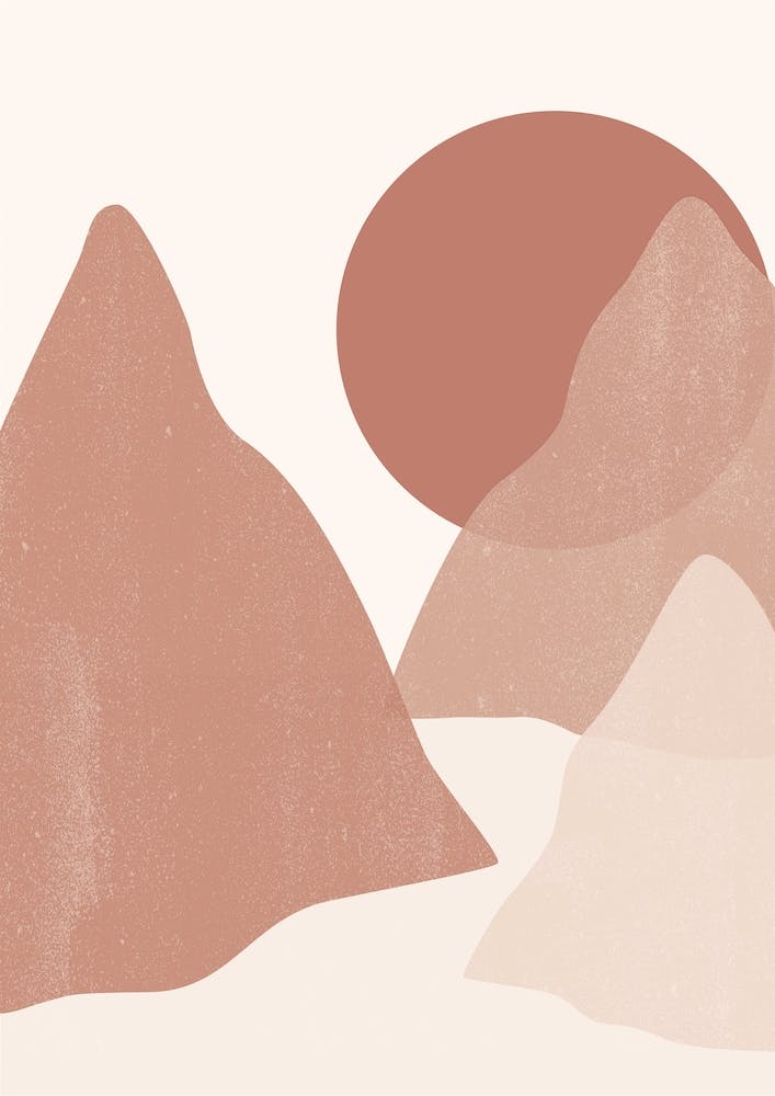 Abstract Mountains 1