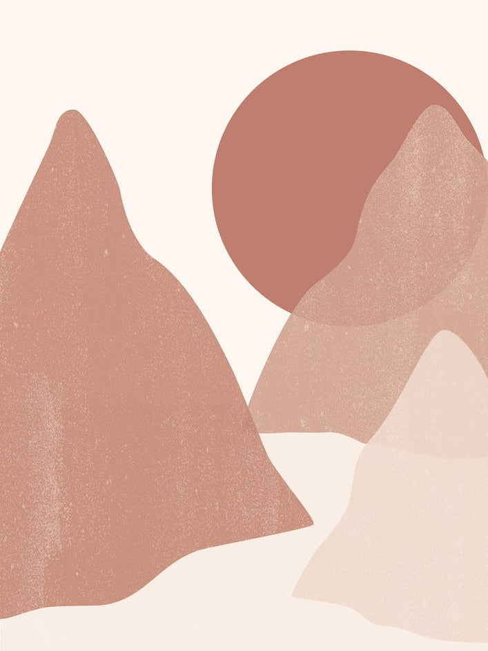 Abstract Mountains 1