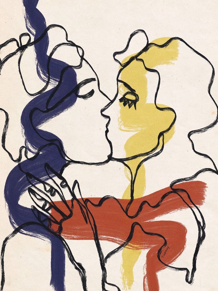 Abstract Kiss