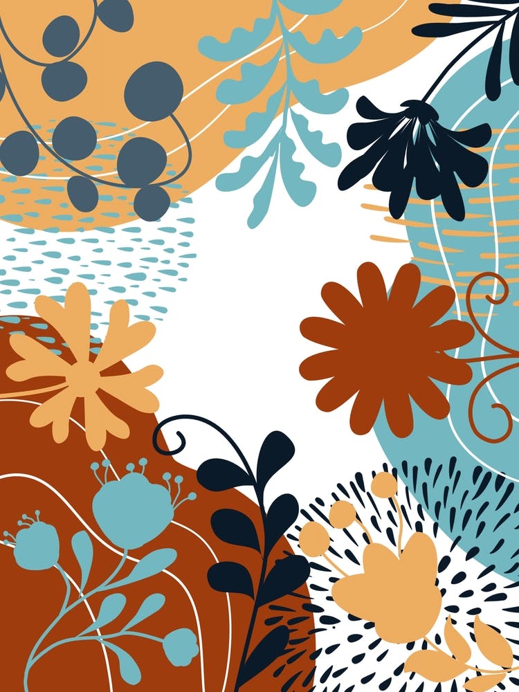 Abstract Floral Pattern 17