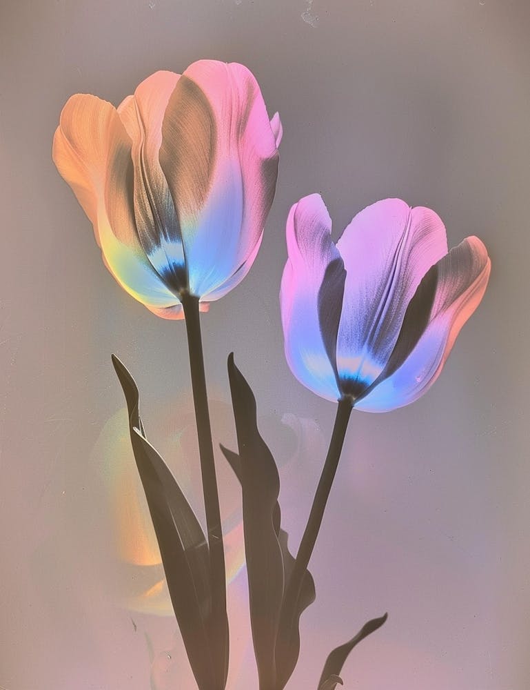 Iridescent Flower Tulip 4