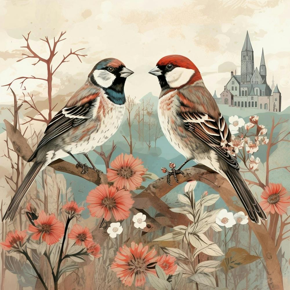 Bird In Nature House Sparrow 2