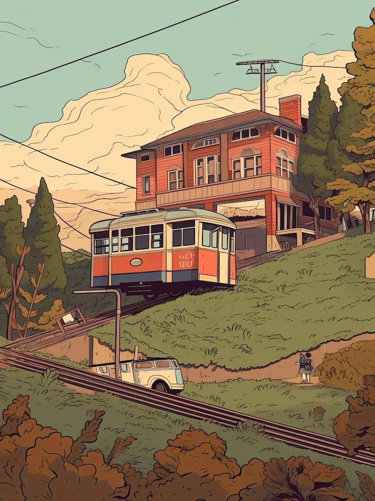 Atlanta Travel Illustration