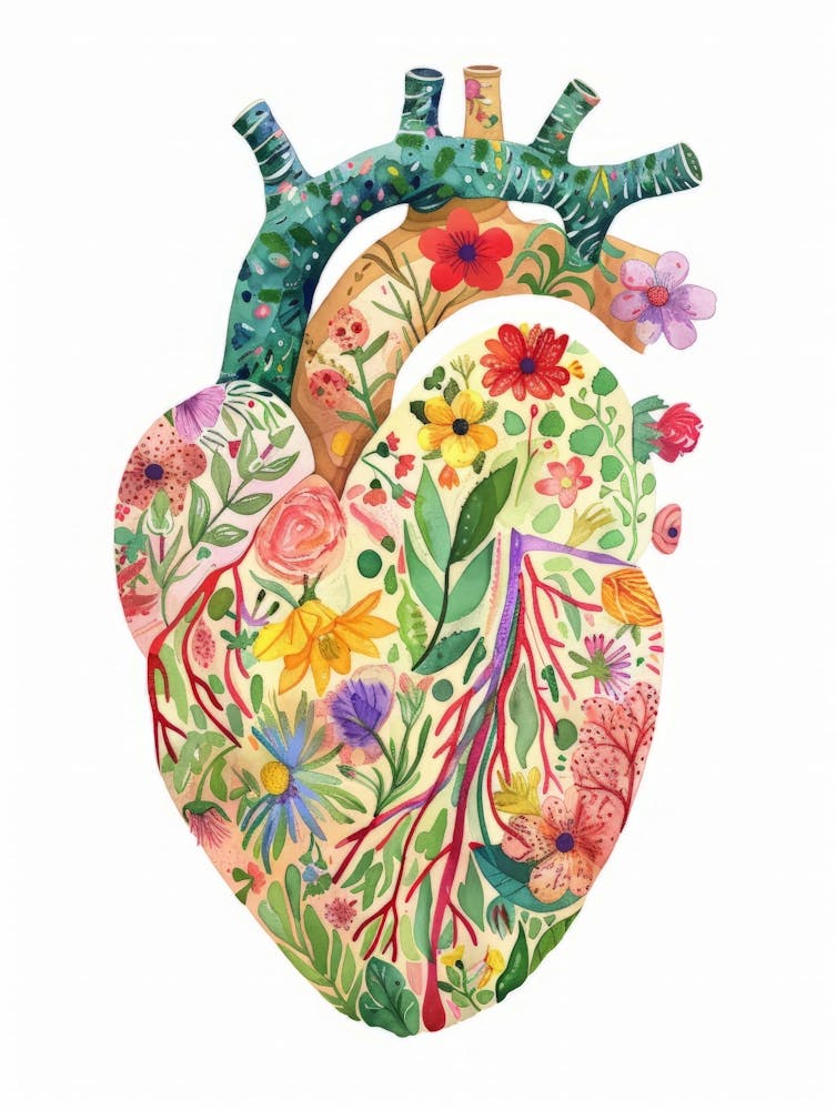Heart Of Flowers