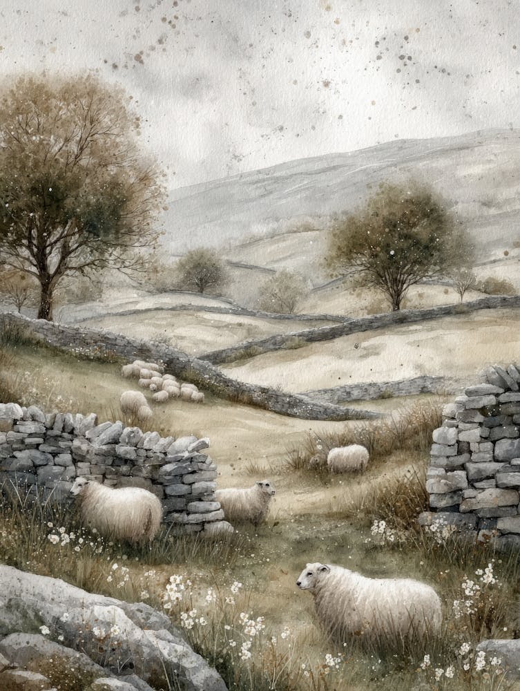 Aihrgdesign Isolated Watercolor Painting Of Countryside Lands 8f8b25c9 Ff3c 400e B2b2 62a74ad05d8a 1