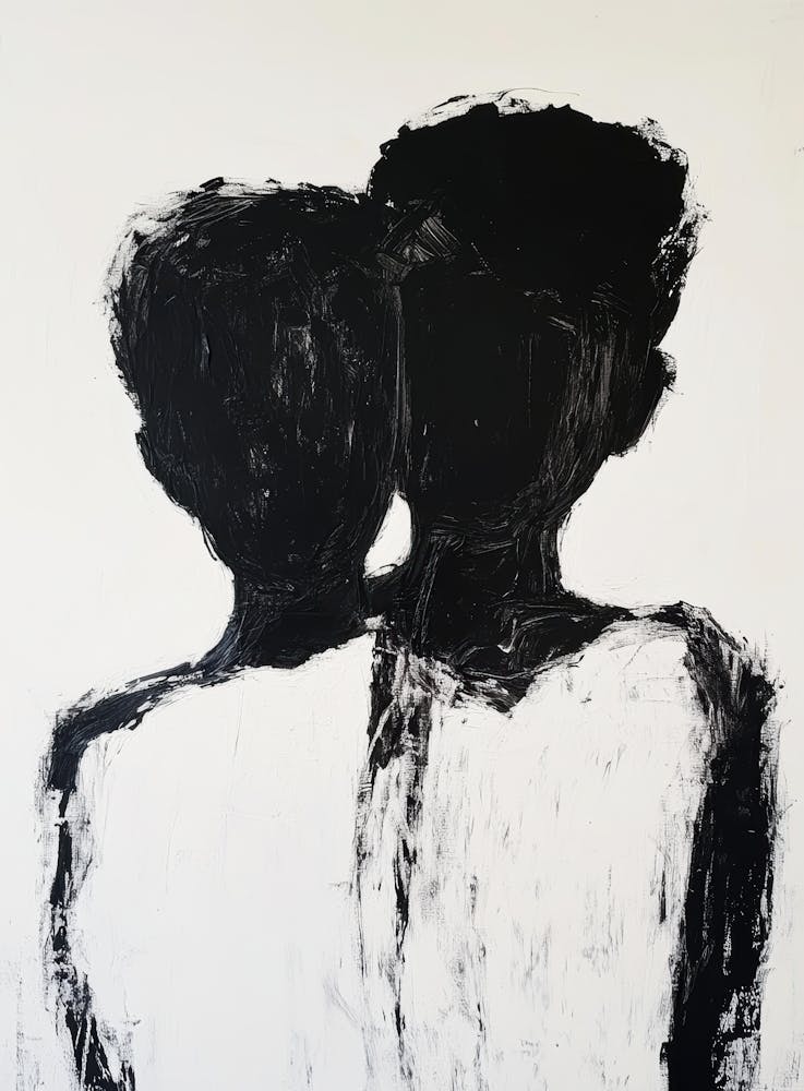 Two People Hugging 2