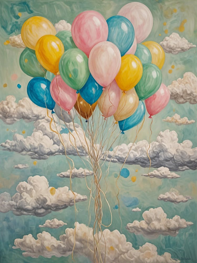 Ballons am Himmel 1