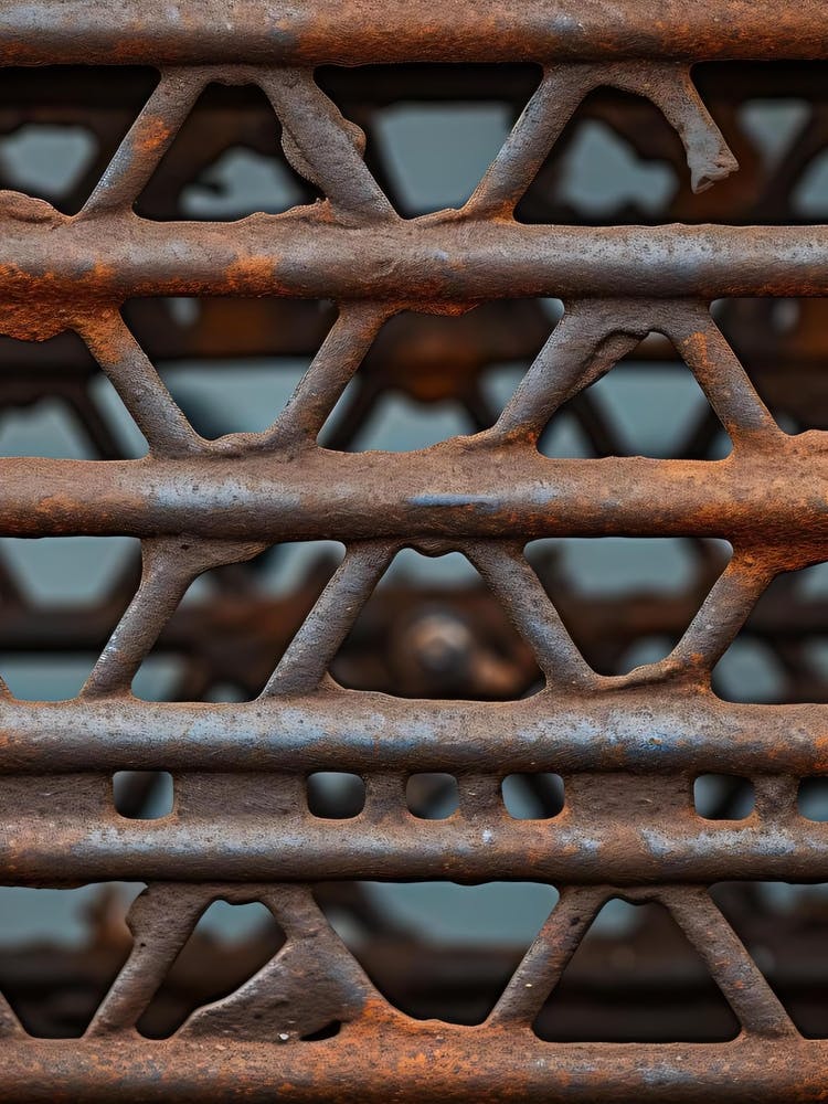 Close Up Of Rusted Metal