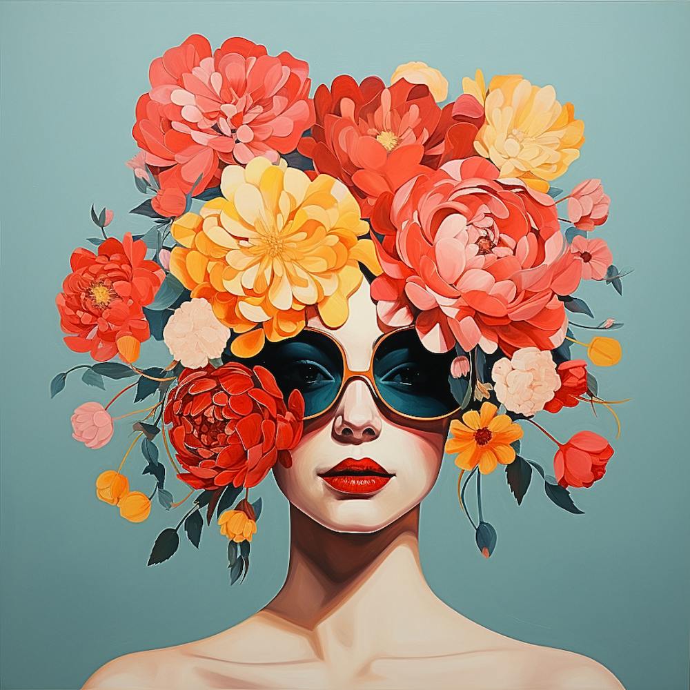 floral woman 5
