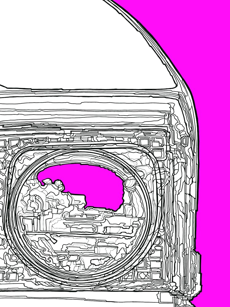 Pink Automobile