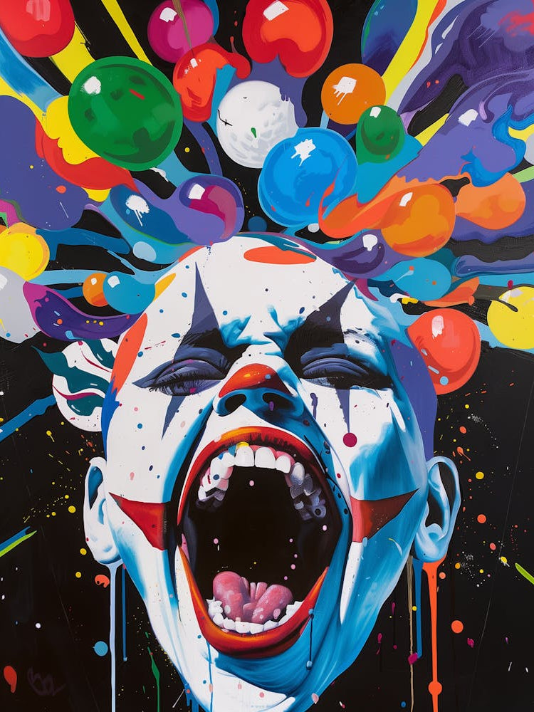 Clown Painting