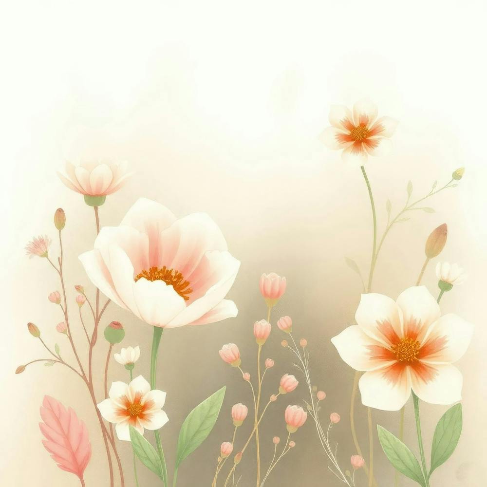 Watercolor Flowers 23