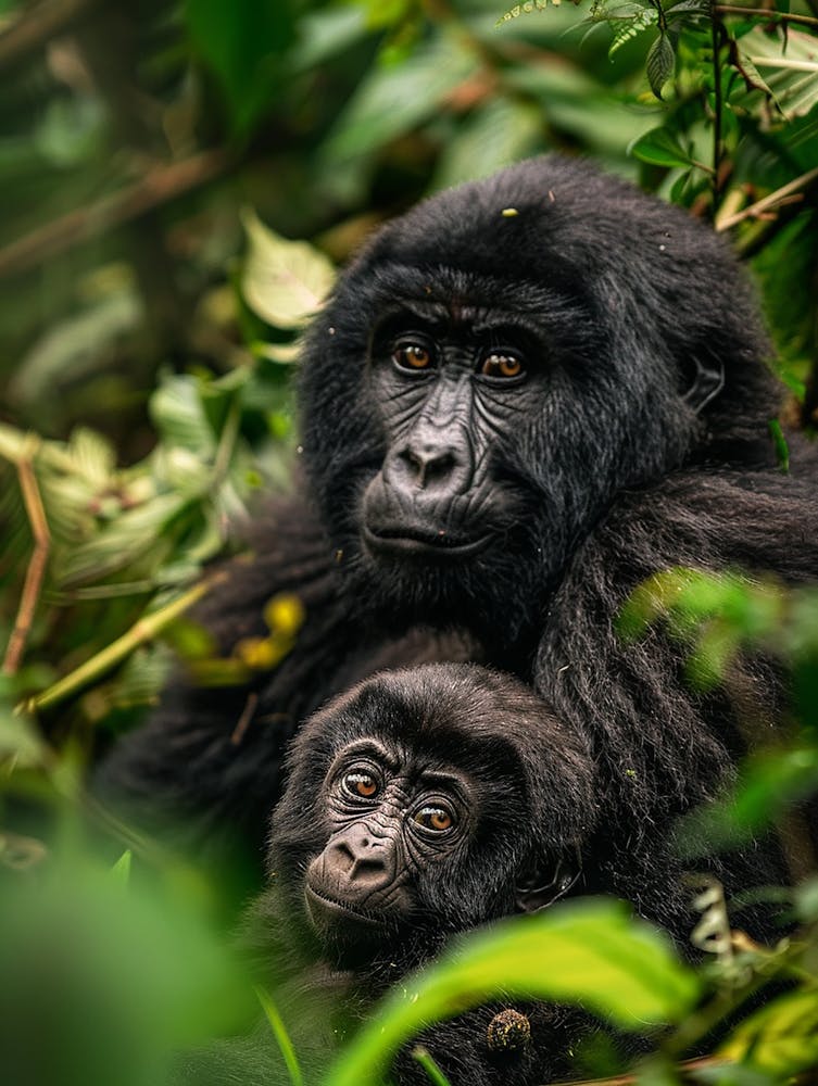 Ruanda Berggorillas 1