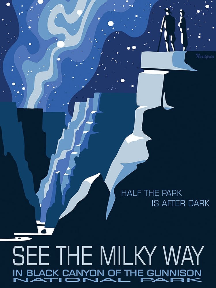 See Milky Way On The Black Canyon of the Gunnison National Park