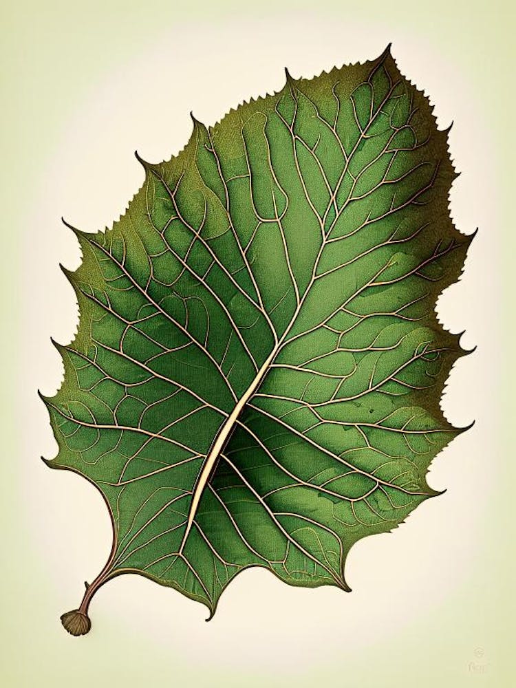 Feuille de curry - Botanique vintage