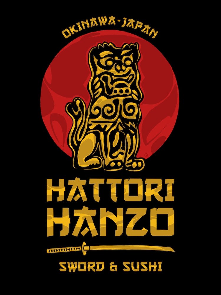 Kill Bill Tarantino Hattori Hanzo Black