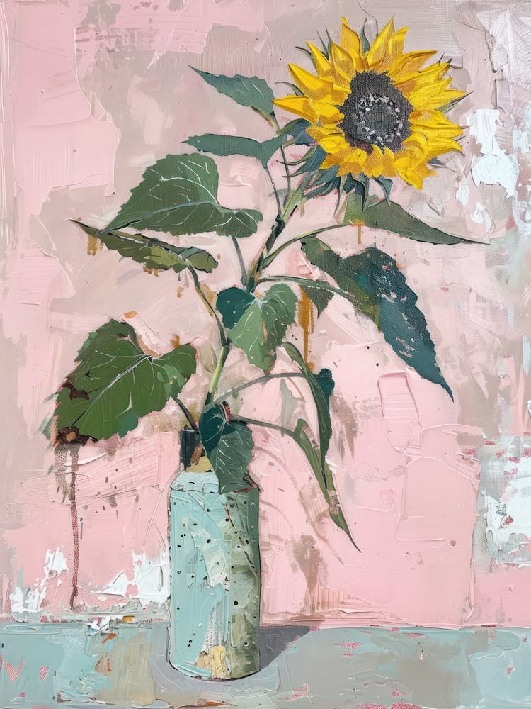 A World Of Flowers Sunflowers 3 Painting