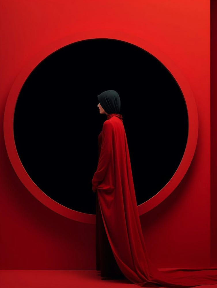 Minimalist Geometry Abstract Illustration 6