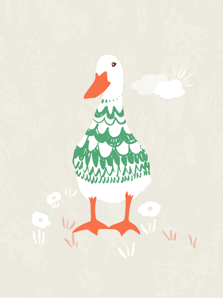 Gosling in a sweater